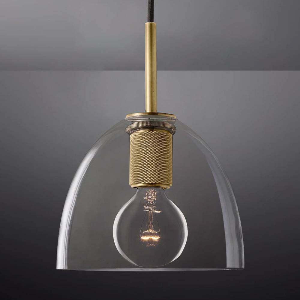 Utilitaire Cloche Shade Pendant Light