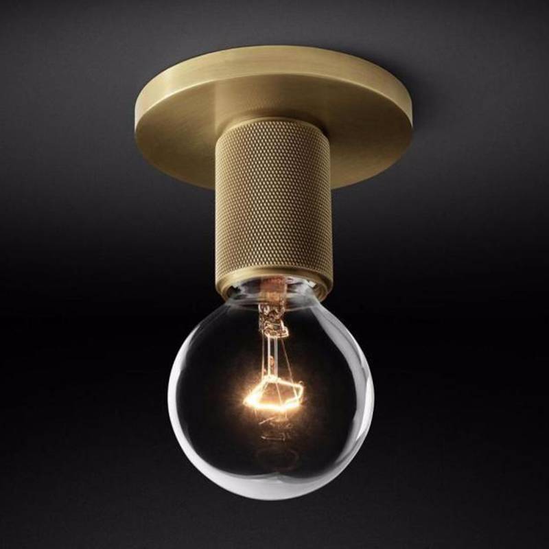 Utilitaire Funnel Shade Flush Mount