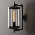 Devaux Faceted Wrapped Round Wall Sconce