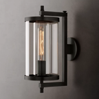 Devaux Faceted Wrapped Round Wall Sconce