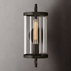 Devaux Faceted Wrapped Round Wall Sconce
