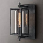 Devaux Faceted Wrapped Square Wall Sconce