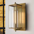 Devaux Faceted Wrapped Square Wall Sconce