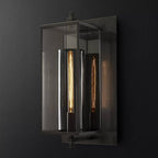 Devaux Faceted Wrapped Square Wall Sconce