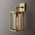 Petrus Structured Glass Square Wall Sconce