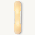 Halver Alabaster Panel Grand Wall Sconce