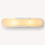 Halver Alabaster Panel Grand Wall Sconce