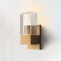 Serra Plane Crystal Wall Sconce