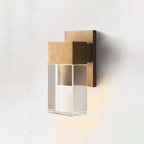 Serra Plane Crystal Wall Sconce