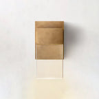 Serra Plane Crystal Wall Sconce