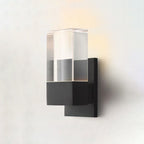 Serra Plane Crystal Wall Sconce
