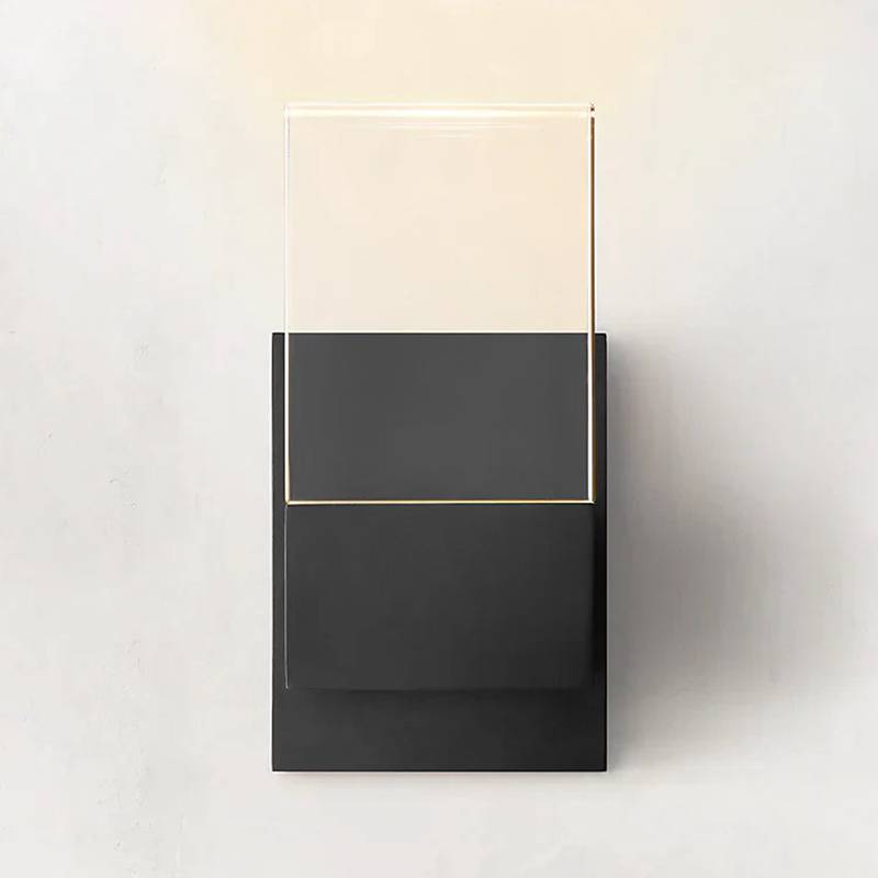 Serra Plane Crystal Wall Sconce