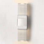 Serra Plane Crystal Linear Wall Sconce