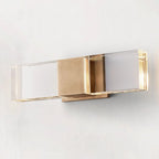 Serra Plane Crystal Linear Wall Sconce