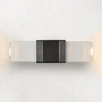 Serra Plane Crystal Linear Wall Sconce