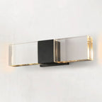 Serra Plane Crystal Linear Wall Sconce