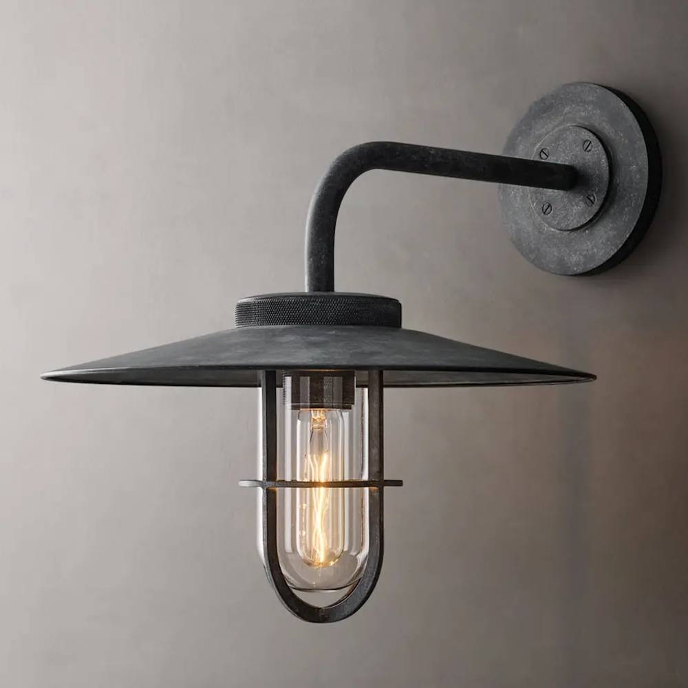Utilitaire Lantern Outdoor Wall Sconce