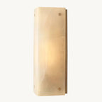 Reynard Stacked Alabaster Wall Sconce