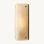Reynard Stacked Alabaster Wall Sconce