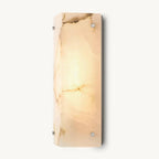 Reynard Stacked Alabaster Wall Sconce