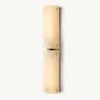 Reynard Stacked Alabaster Double Wall Sconce