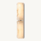 Reynard Stacked Alabaster Double Wall Sconce