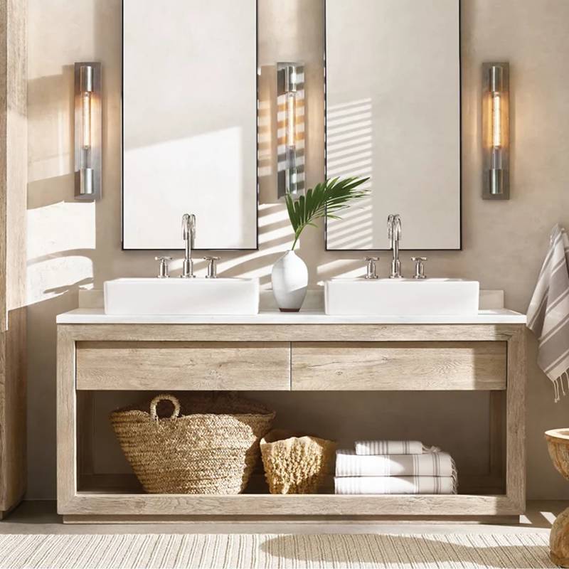 Fontanelle Vintage Glow Linear Wall Sconce