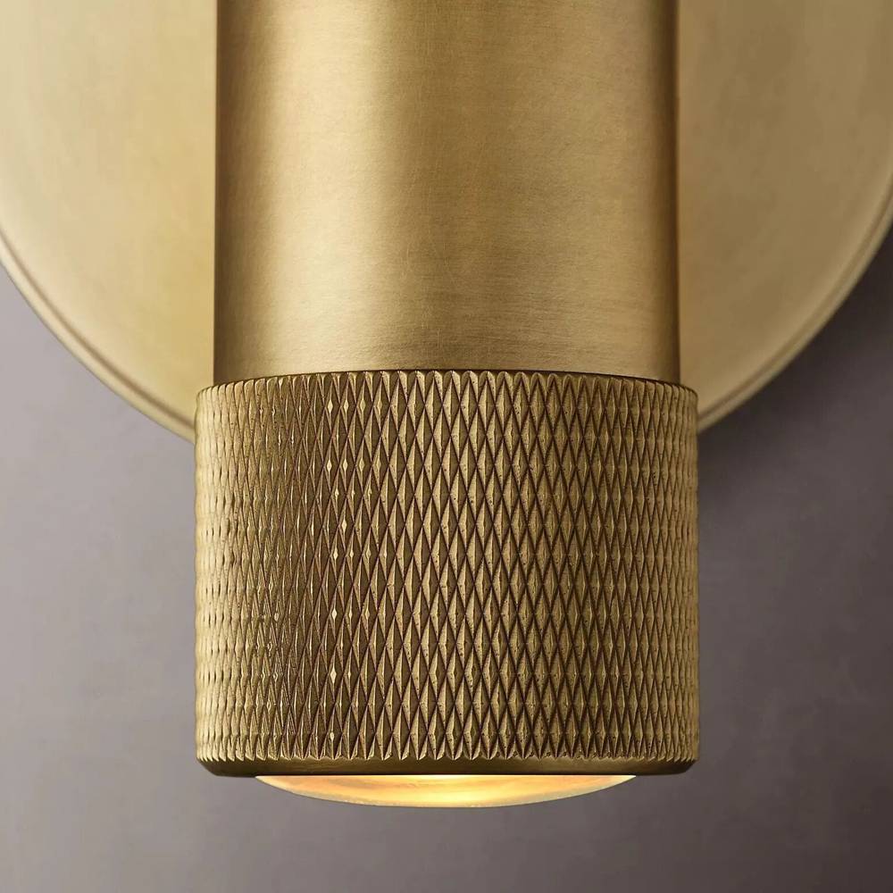 Utilitaire Knurled Task Wall Sconce