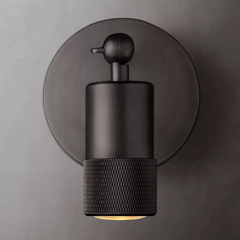 Utilitaire Knurled Task Wall Sconce