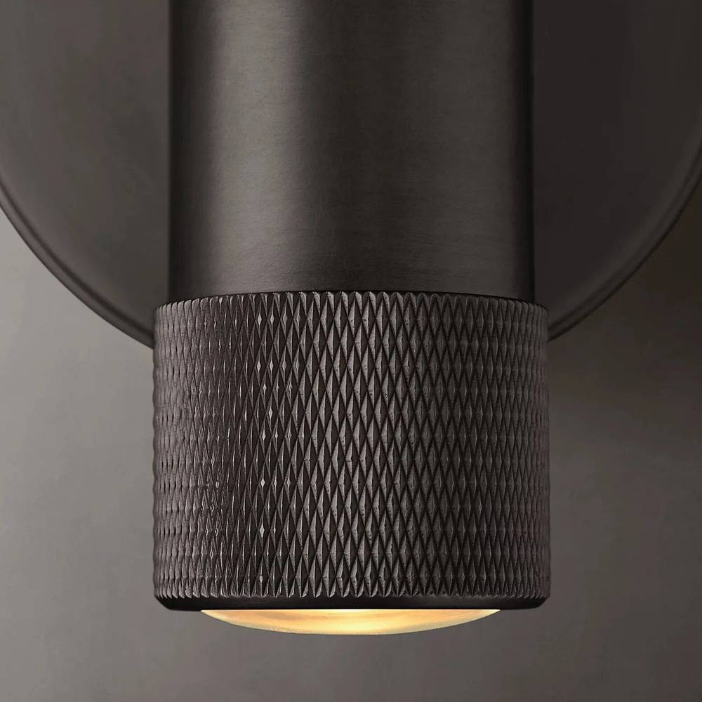 Utilitaire Knurled Task Wall Sconce