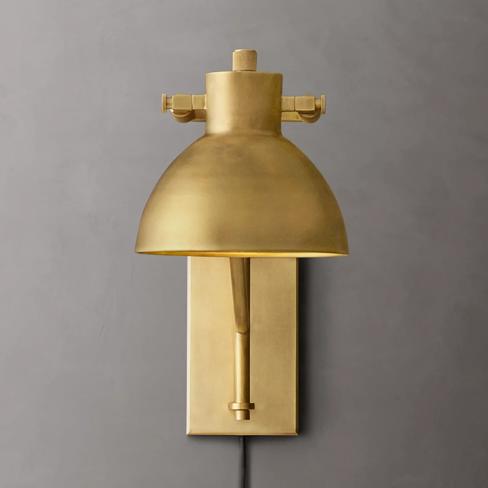 Machinist Pivot Task Wall Sconce