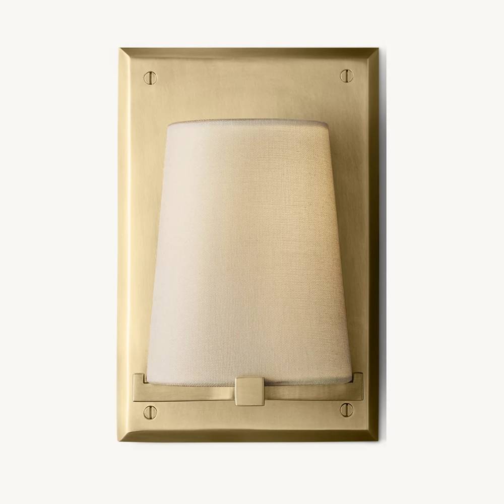 Pauillac Fabric Shade Wall Sconce