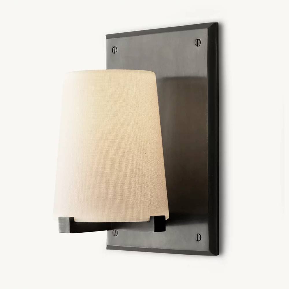 Pauillac Fabric Shade Wall Sconce