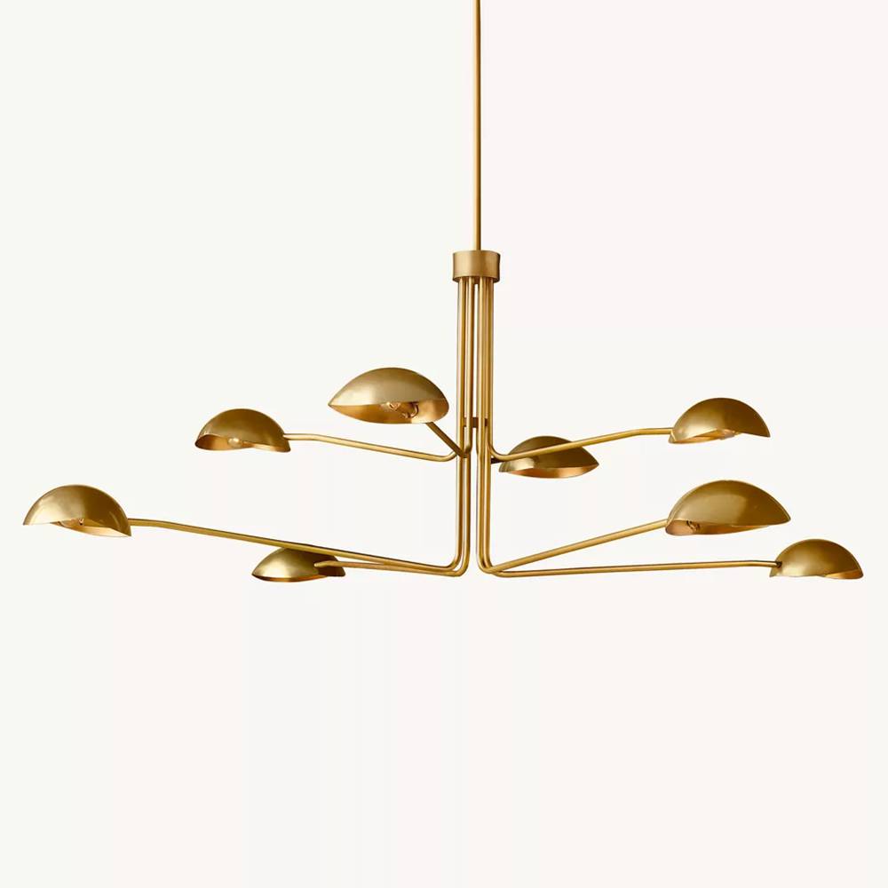 Convessi Sculpted Flow Round Chandelier 72"