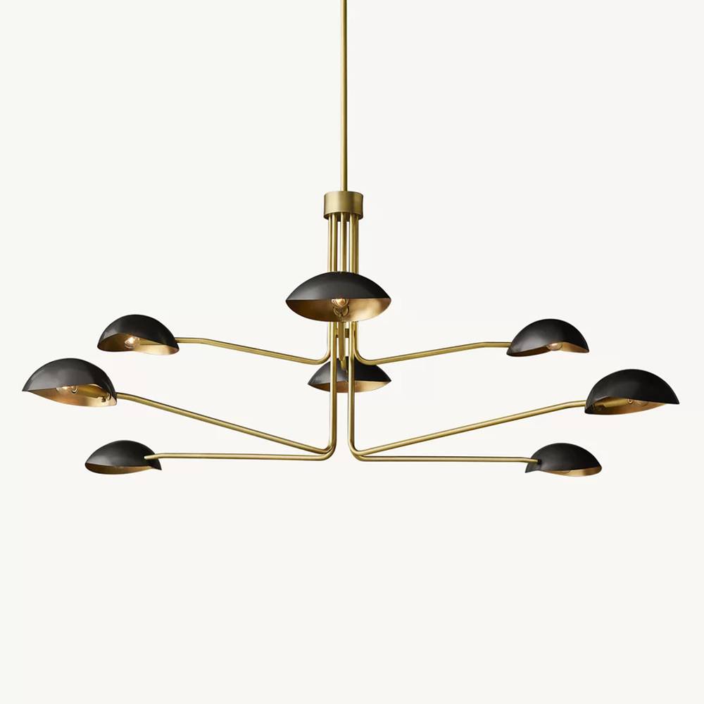 Convessi Sculpted Flow Round Chandelier 72"