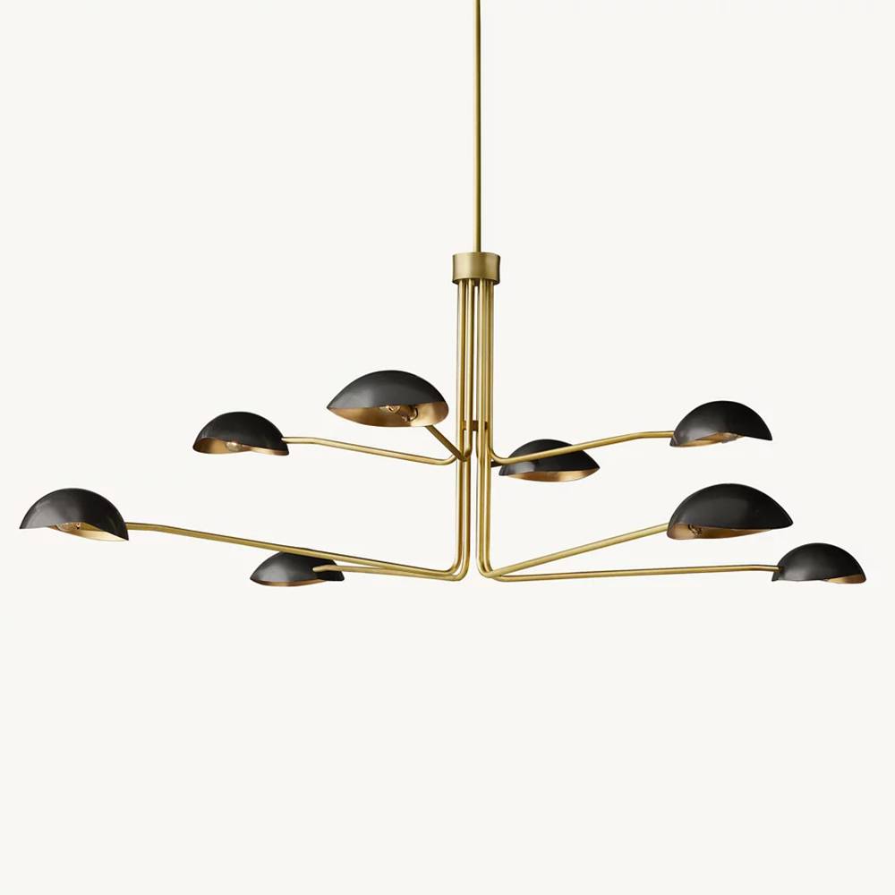 Convessi Sculpted Flow Round Chandelier 72"