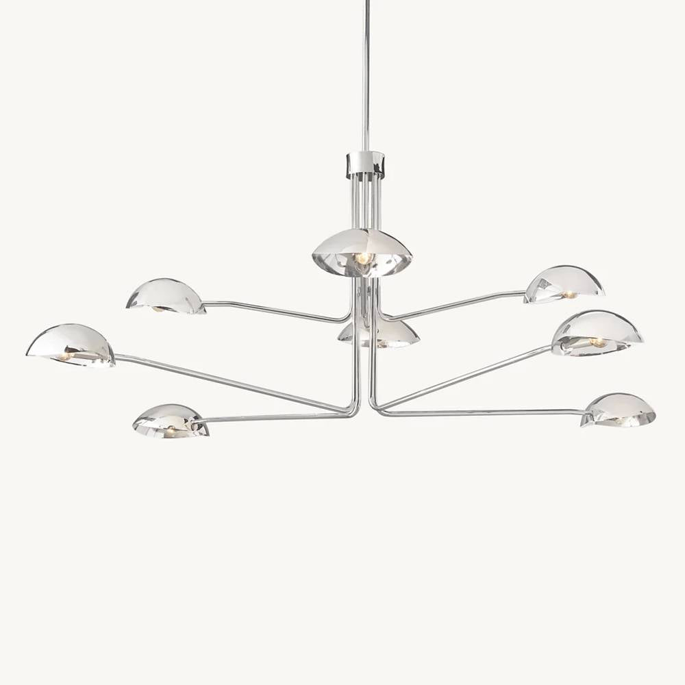 Convessi Sculpted Flow Round Chandelier 72"