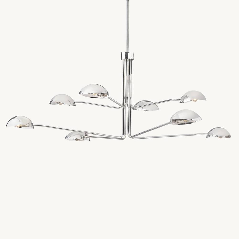 Convessi Sculpted Flow Round Chandelier 72"