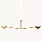 Convessi Sculpted Flow Linear Chandelier 54"