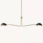 Convessi Sculpted Flow Linear Chandelier 54"