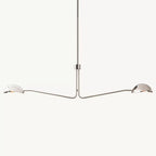 Convessi Sculpted Flow Linear Chandelier 54"