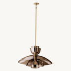 Blom Layered Glass Grand Cloche Pendant Light