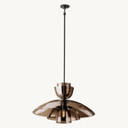 Blom Layered Glass Grand Cloche Pendant Light