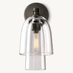 Blom Layered Glass Flute Wall Sconce