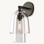 Blom Layered Glass Flute Wall Sconce