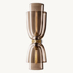 Blom Layered Glass Grand Flute Wall Sconce