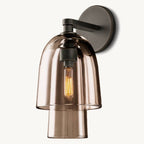 Blom Layered Glass Flute Wall Sconce