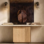 Blom Layered Glass Flute Wall Sconce