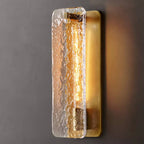 Calamette Striated Glass Wall Sconce