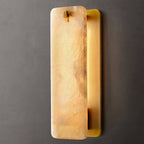 Calamette Striated Onyx Wall Sconce